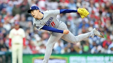 Rookie sensation Roki Sasaki throws a pitch for the Los Angeles Dodgers in the 2025 MLB season.