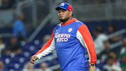 Molina dirigió a Puerto Rico en el pasado Clásico Mundial 
