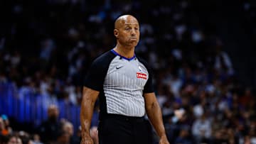 Referee Marc Davis. Credit: Isaiah J. Downing-Imagn Images