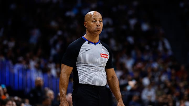 Referee Marc Davis. Credit: Isaiah J. Downing-Imagn Images