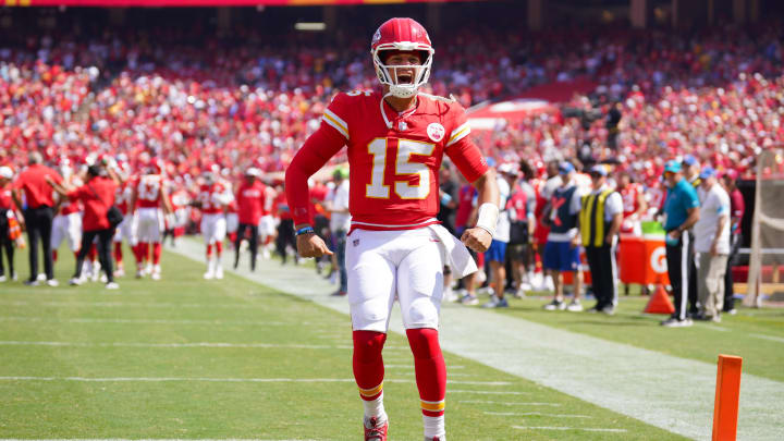 Kansas City Chiefs quarterback Patrick Mahomes.