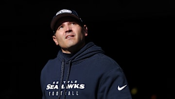 Mike Macdonald of the Seattle Seahawks