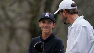 Miles Russell is playing this week on the PGA Tour at age 15.