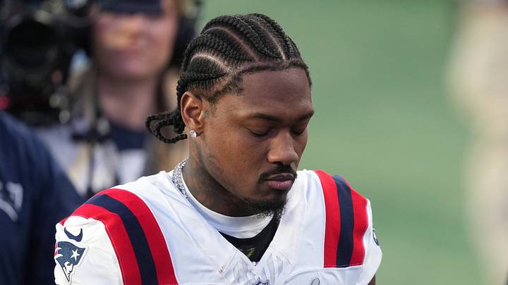 Former New England Patriots wide receiver Stefon Diggs (8).