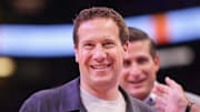Feb 27, 2025; Phoenix, Arizona, USA; Phoenix Suns owner Mat Ishbia watches a game against the New Orleans Pelicans in the second quarter at Footprint Center. Mandatory Credit: Brett Davis-Imagn Images