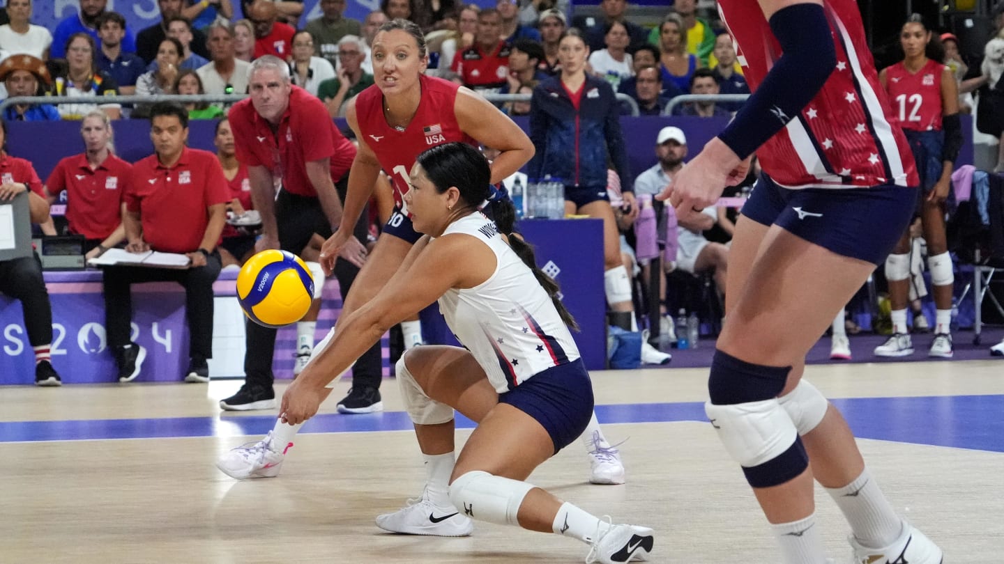 Huskers in Paris: Nebraska Trio and USA Volleyball Fall to Italy, Take Olympic Silver