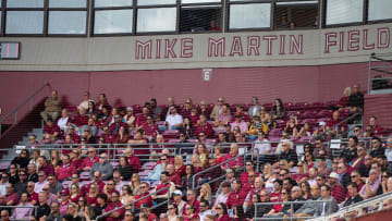 Family, friends, alumni, Florida State fans and others attend the celebration of life for legendary FSU baseball coach Mike Martin at Dick Howser Stadium on Saturday, Feb. 10, 2024.