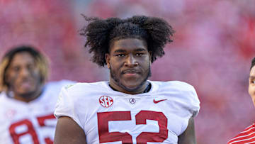 Alabama tackle Tyler Booker