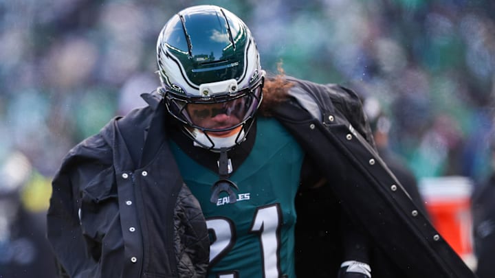 Philadelphia Eagles safety Sydney Brown 