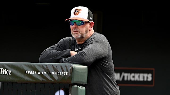 Orioles manager Brandon Hyde