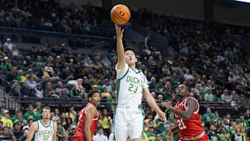 Wei Lin displays court sense and long-range shooting touch a knack for a crowd-pleasing pass.