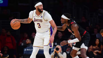 The Lakers are reported eyeing Trail Blazers forward Jerami Grant. 