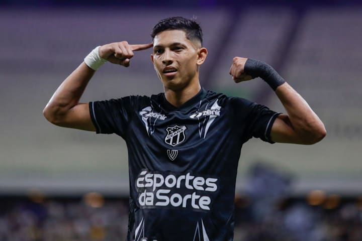 Erick Pulga foi um dos destaques da Série B, pelo Ceará