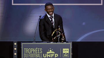 Ousmane Dembélé a remporté aux trophées UNFP, pour la deuxième saison consécutive, le titre de meilleur joueur de Ligue 1. 