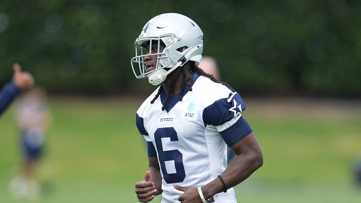 Dallas Cowboys wide receiver Camden Brown (6) 