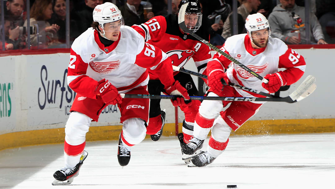 Detroit Red Wings v New Jersey Devils