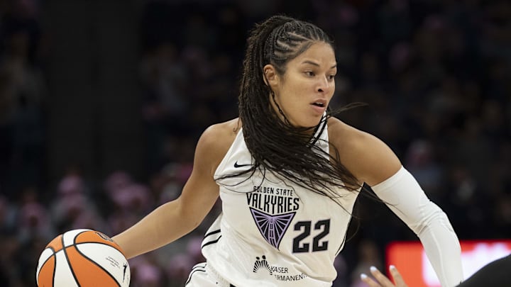 Valkyries guard Veronica Burton was named the WNBA's Most Improved Player.