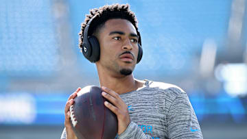 Carolina Panthers quarterback Bryce Young