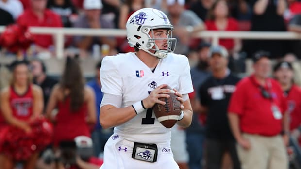 Abilene Christian quarterback Maverick McIvor