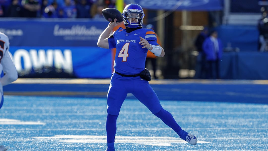Boise State Broncos quarterback Maddux Madsen.