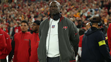 Tampa Bay Buccaneers HC Todd Bowles could add to his defense with a top free agent, but it might cost a popular rookie his roster spot. 