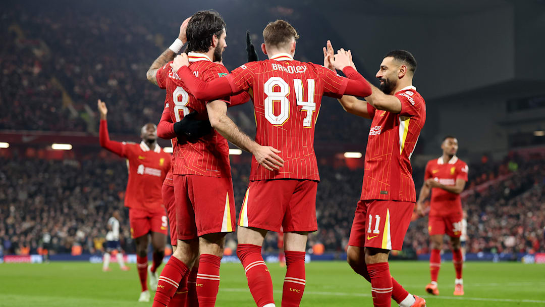 Liverpool v Tottenham Hotspur - Carabao Cup Semi Final Second Leg