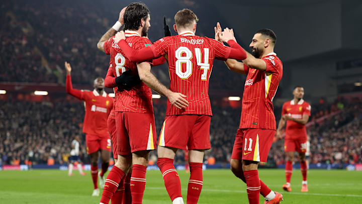 Liverpool v Tottenham Hotspur - Carabao Cup Semi Final Second Leg
