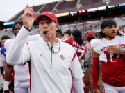 Oklahoma coach Brent Venables and the Sooners join the SEC this season.