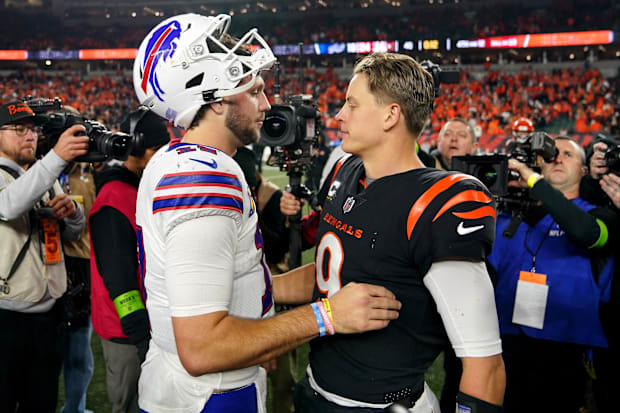Josh Allen and Joe Burrow