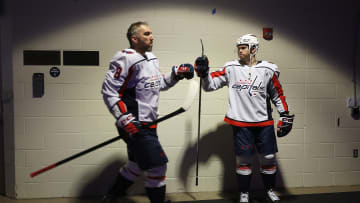 Alex Ovechkin, Connor McMichael