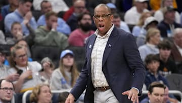 North Carolina head coach Hubert Davis barely led the Tar Heels to the NCAA tournament last season and is under tremendous pressure to win this season.