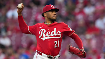 Cincinnati Reds pitcher Hunter Greene