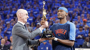 Shai Gilgeous-Alexander won his first NBA MVP award last season