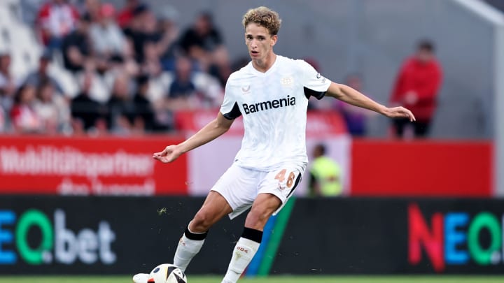 Andrea Natali beim Testspiel der Leverkusener gegen RW Essen.