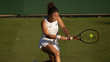 After a successful clay court campaign, Jasmine Paolini falls short on grass.