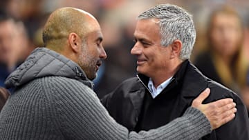 Mourinho took aim at Guardiola