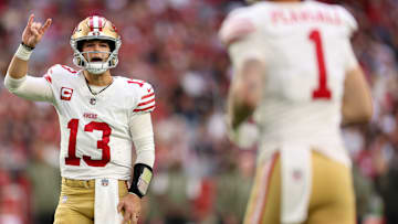 San Francisco 49ers quarterback Brock Purdy (13)