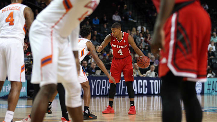 NC State basketball guard Dennis Smith Jr. NC State basketball guard Dennis Smith Jr.