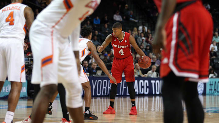 NC State basketball guard Dennis Smith Jr. NC State basketball guard Dennis Smith Jr.