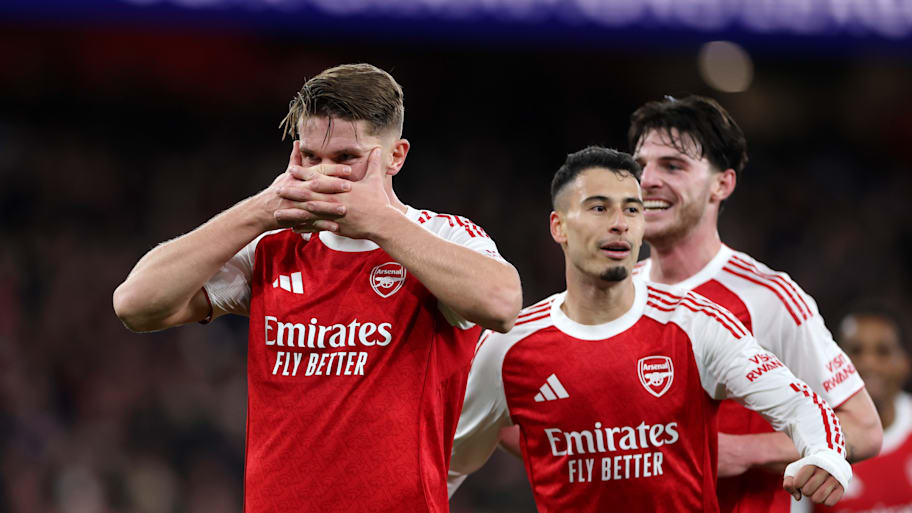 Viktor Gyokeres, Gabriel Martinelli, Declan Rice