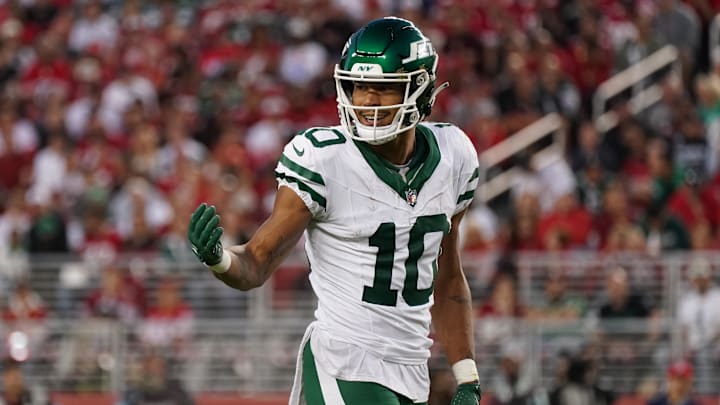 New York Jets wide receiver Allen Lazard.