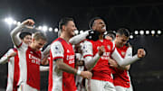 Arsenal celebrate