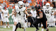 Sep 17, 2022; Portland, Oregon, USA; Montana State Bobcats quarterback Tommy Mellott.