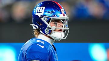 New York Giants quarterback Jaxson Dart