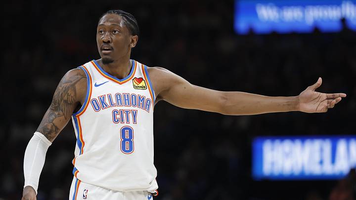 Oklahoma City Thunder guard Jalen Williams
