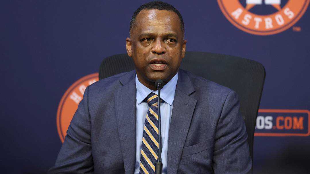 Houston Astros general manager Dana Brown Houston Astros general manager Dana Brown