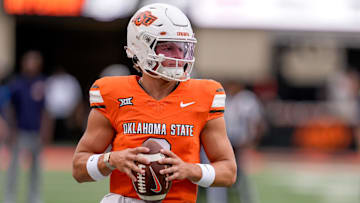 Oklahoma State Quarterback Hauss Hejny 