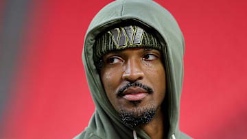 Washington Commanders quarterback Jayden Daniels