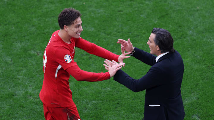 Vincenzo Montella e Kenan Yildiz