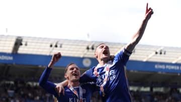 Jamie Vardy and Marc Albrighton